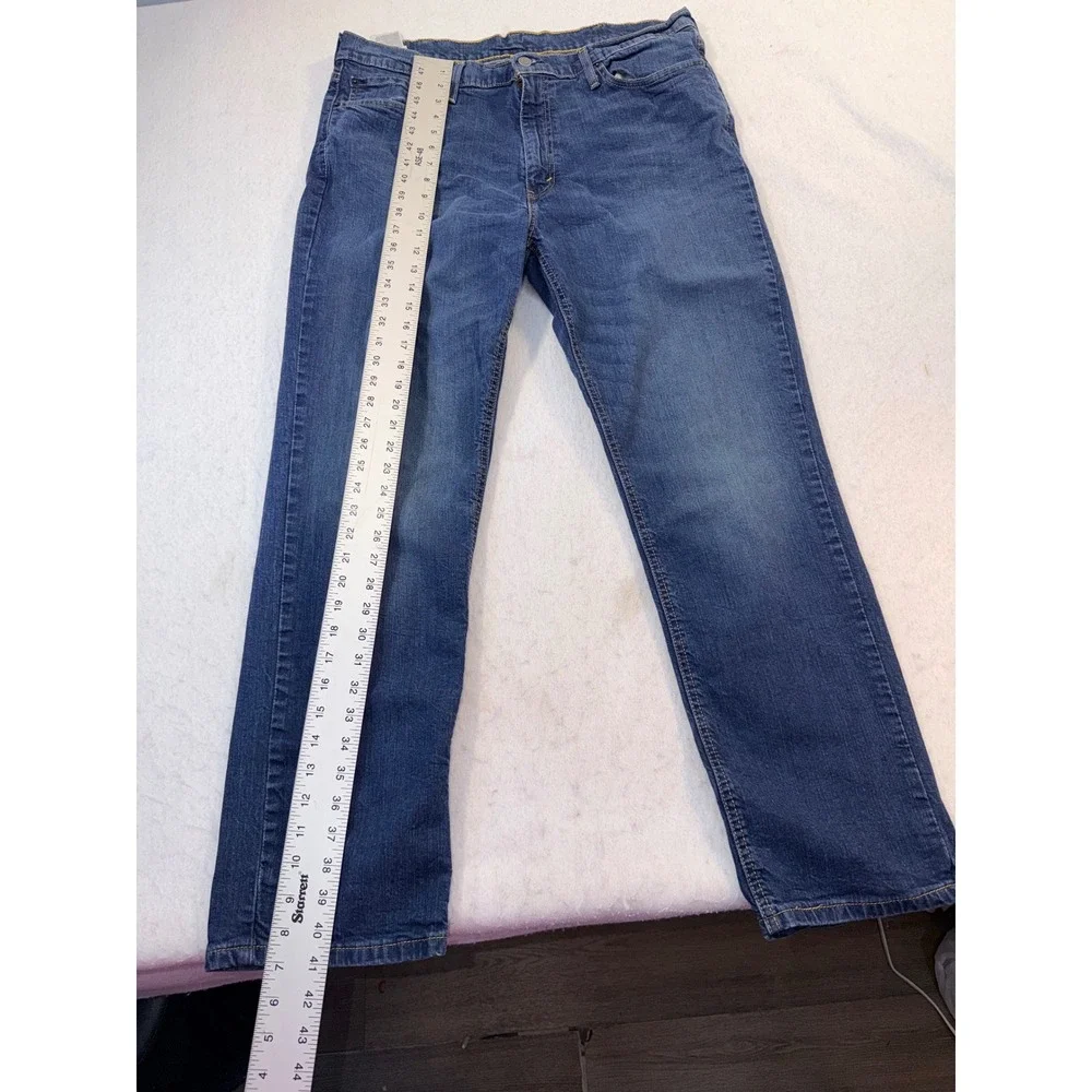 Levis 541 Athletic Taper Mens Jeans Blue Medium Wash 38x32 Denim Pants